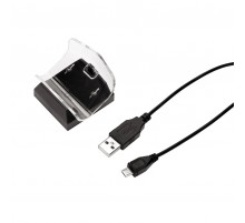 Зарядний пристрій Hama Single Charging Station Mini для геймпадів Sony DualShock 4 Black (00115468)