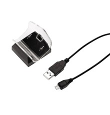 Зарядний пристрій Hama Single Charging Station Mini для геймпадів Sony DualShock 4 Black (00115468)