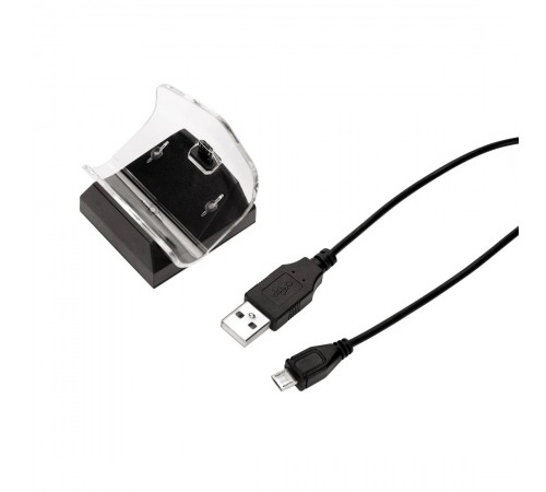 Зарядний пристрій Hama Single Charging Station Mini для геймпадів Sony DualShock 4 Black (00115468)