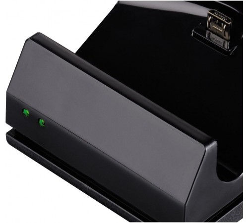 Зарядний пристрій Hama Dual Charger для геймпадів Sony DualShock 4 Black (00115480)
