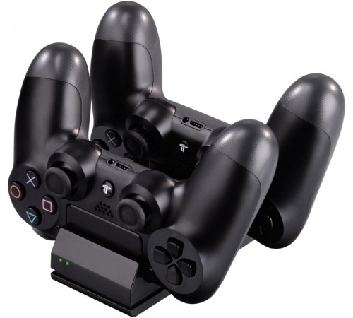Зарядний пристрій Hama Dual Charger для геймпадів Sony DualShock 4 Black (00115480)
