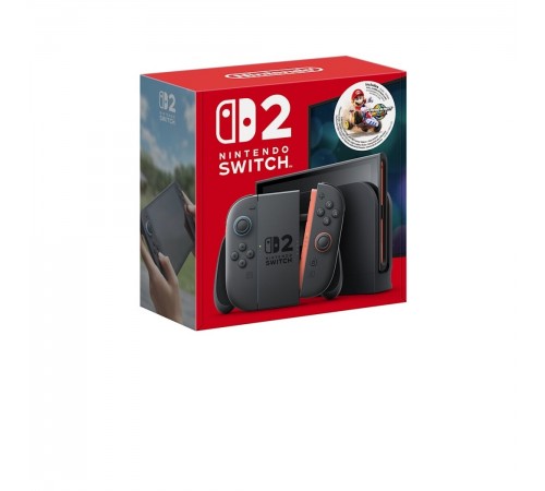 Ігрова консоль Nintendo Switch 2 Black Mario Kart World Bundle (0045496321529)_JP