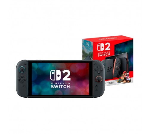 Ігрова консоль Nintendo Switch 2 Black Mario Kart World Bundle (0045496321529)_JP
