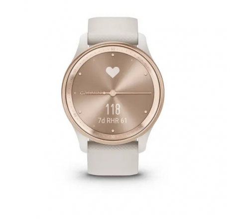 Смарт-годинник Garmin Vivomove Trend White Cream (010-02665-01)