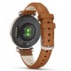 Смарт-годинник Garmin Lily 2 Classic Cream Gold with Tan Leather Band (010-02839-02)