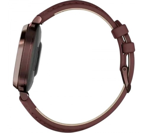 Смарт-годинник Garmin Lily 2 Classic Dark Bronze with Mulberry Leather Band (010-02839-03)