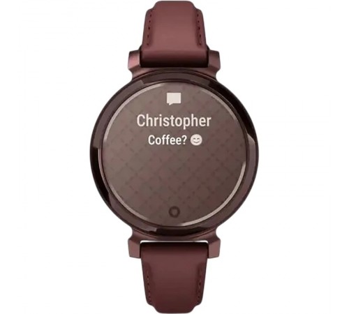 Смарт-годинник Garmin Lily 2 Classic Dark Bronze with Mulberry Leather Band (010-02839-03)