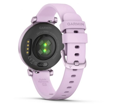 Смарт-годинник Garmin Lily 2 Metallic Lilac with Lilac Silicone Band (010-02839-21)