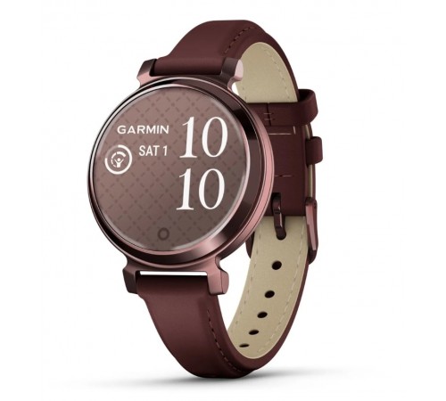 Смарт-годинник Garmin Lily 2 Dark Bronze with Mulberry Leather Band (010-02839-61)