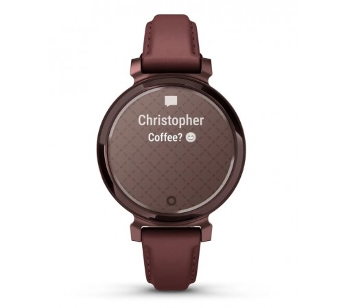 Смарт-годинник Garmin Lily 2 Dark Bronze with Mulberry Leather Band (010-02839-61)