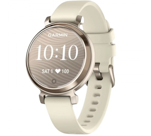 Смарт-годинник Garmin Lily 2 Cream Gold with Coconut Silicone Band (010-02839-70)