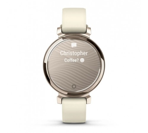 Смарт-годинник Garmin Lily 2 Cream Gold with Coconut Silicone Band (010-02839-70)