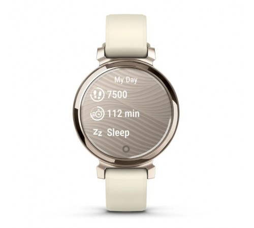 Смарт-годинник Garmin Lily 2 Cream Gold with Coconut Silicone Band (010-02839-70)