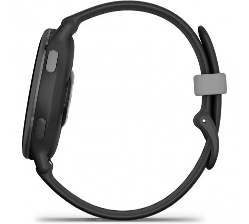 Смарт-годинник Garmin Vivoactive 5 Slate Aluminium Bezel with Black Case and Silicone Band (010-02862-10)