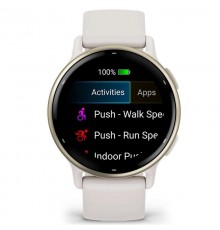Смарт-годинник Garmin Vivoactive 5 Cream Gold Aluminum Bezel with Ivory Case and Silicone Band (010-02862-5B)