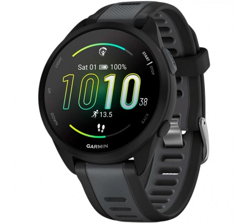 Смарт-годинник Garmin Forerunner 165 Black/Slate Gray (010-02863-20)