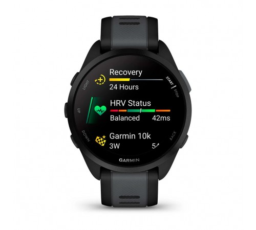 Смарт-годинник Garmin Forerunner 165 Black/Slate Gray (010-02863-20)