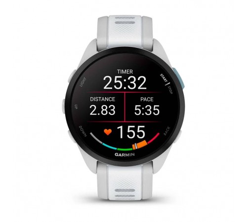 Смарт-годинник Garmin Forerunner 165 Mist Gray/Whitestone (010-02863-AD)