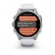 Смарт-годинник Garmin Fenix 8 43mm AMOLED Silver with Whitestone Silicone (010-02903-06)