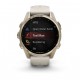 Смарт-годинник Garmin Fenix 8 43mm AMOLED Sapphire Soft Gold with Fog Gray Silicone (010-02903-11)