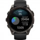 Смарт-годинник Garmin Fenix 8 47mm AMOLED Sapphire Carbon Gray DLC Titanium with Black Silicone (010-02904-29)