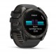 Смарт-годинник Garmin Fenix 8 51mm AMOLED Sapphire Carbon Gray DLC Titanium with Black Silicone (010-02905-63)