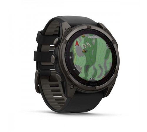 Смарт-годинник Garmin Fenix 8 51mm Sapphire Solar Carbon Gray DLC Titanium with Black Silicone (010-02907-70) Смарт-годинник Garmin Fenix 8 51mm Sapphire Solar Carbon Gray DLC Titanium with Black Silicone (010-02907-70)