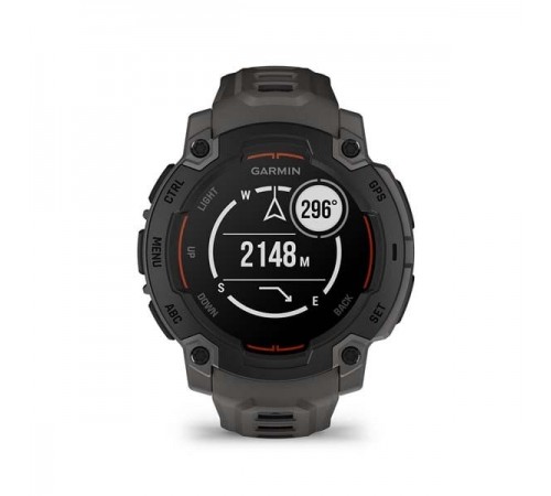Смарт-годинник Garmin Instinct E 45 mm Black with Charcoal Silicone Band (010-02933-13) Смарт-годинник Garmin Instinct E 45 mm Black with Charcoal Silicone Band (010-02933-13)
