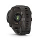 Смарт-годинник Garmin Instinct E 45 mm Black with Charcoal Silicone Band (010-02933-13)