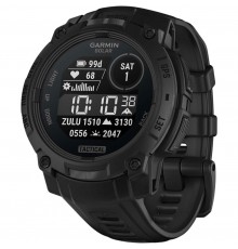 Смарт-годинник Garmin Instinct 3 45mm Tactical Solar Black with Black Silicone Band (010-02934-90)