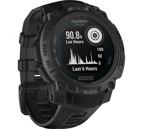 Смарт-годинник Garmin Instinct 3 45mm Tactical Solar Black with Black Silicone Band (010-02934-90) Смарт-годинник Garmin Instinct 3 45mm Tactical Solar Black with Black Silicone Band (010-02934-90)