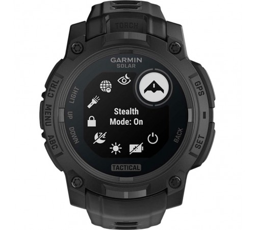 Смарт-годинник Garmin Instinct 3 45mm Tactical Solar Black with Black Silicone Band (010-02934-90) Смарт-годинник Garmin Instinct 3 45mm Tactical Solar Black with Black Silicone Band (010-02934-90)