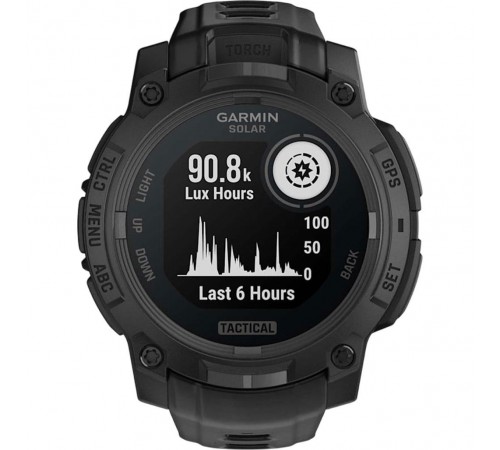 Смарт-годинник Garmin Instinct 3 45mm Tactical Solar Black with Black Silicone Band (010-02934-90) Смарт-годинник Garmin Instinct 3 45mm Tactical Solar Black with Black Silicone Band (010-02934-90)