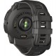 Смарт-годинник Garmin Instinct 3 50mm Solar Black with Charcoal Silicone Band (010-02935-40)