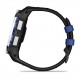 Смарт-годинник Garmin Instinct 3 50mm Solar Whitestone with Black/Bolt Blue Silicone (010-02935-43)