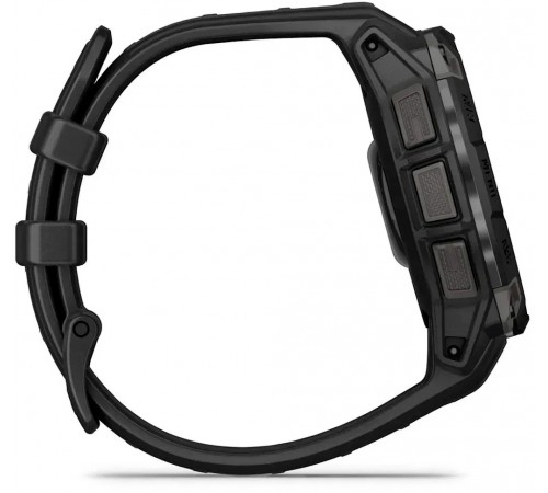 Смарт-годинник Garmin Instinct 3 45mm AMOLED Black with Black Silicone Band (010-02936-40)