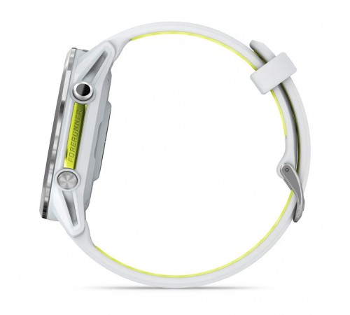 Смарт-годинник Garmin Forerunner 970 Whitestone/Amp Yellow (010-02969-11)