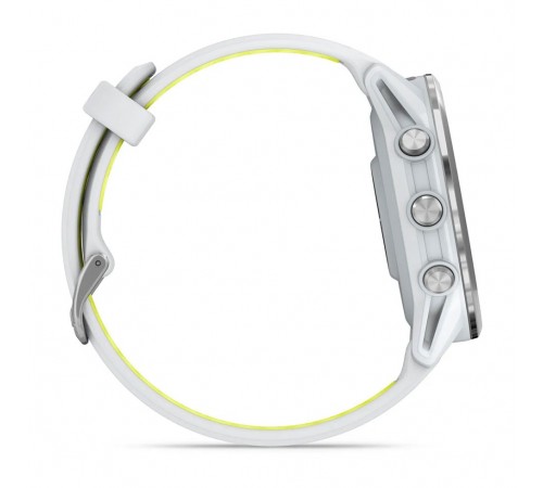 Смарт-годинник Garmin Forerunner 970 Whitestone/Amp Yellow (010-02969-11)