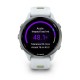 Смарт-годинник Garmin Forerunner 970 Whitestone Titanium with Whitestone/Translucent Amp Yellow Silicone with Silver Buckle (010-02969-61)