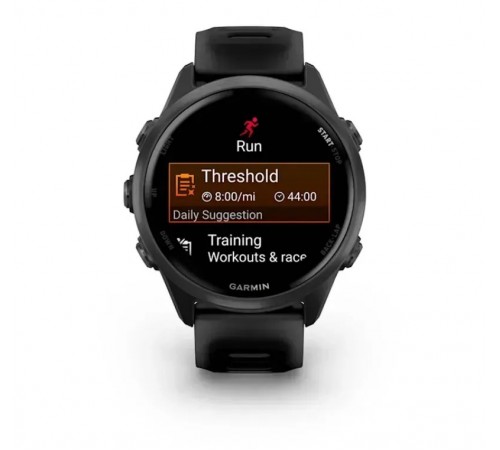 Смарт-годинник Garmin Forerunner 570 42mm Slate Gray with Black/Translucent Black Silicone with Slate Buckle (010-02970-40)