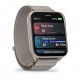 Смарт-годинник Garmin Venu X1 Soft Gold Titanium with French Grey Nylon (010-02980-33)