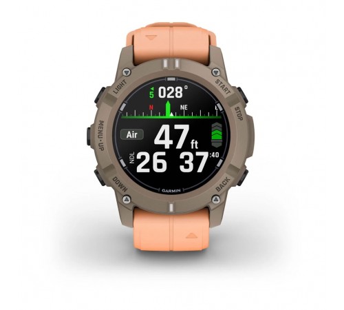 Смарт-годинник Garmin Descent G2 Paloma with Shell Pink Band (010-02986-01)