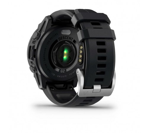 Смарт-годинник Garmin Descent G2 Black with Black Silicone (010-02986-13)
