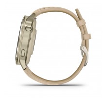 Смарт-годинник Garmin Venu 4 41mm Lunar Gold with Bone Silicone Band (010-03013-00)