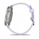 Смарт-годинник Garmin Venu 4 41mm Silver Bezel with Periwinkle Silicone Band (010-03013-01)