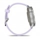Смарт-годинник Garmin Venu 4 41mm Silver Bezel with Periwinkle Silicone Band (010-03013-01)
