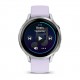 Смарт-годинник Garmin Venu 4 41mm Silver Bezel with Periwinkle Silicone Band (010-03013-01)
