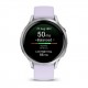 Смарт-годинник Garmin Venu 4 41mm Silver Bezel with Periwinkle Silicone Band (010-03013-01)