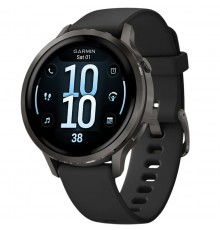 Смарт-годинник Garmin Venu 4 41mm Black with Black Silicone (010-03013-42)