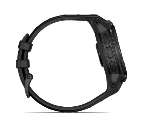 Смарт-годинник Garmin Instinct Crossover AMOLED Tactical Black with Black Silicone (010-03398-42)